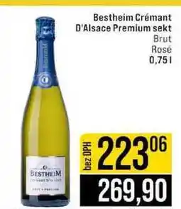 Jip Bestheim Crémant D'Alsace Premium sekt Brut Rosé nabídka