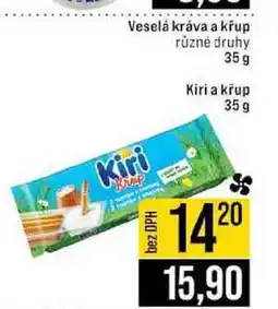 Jip Veselá kráva a křup Kiri Krup různé druhy 35g Kiri a křup 35 g nabídka