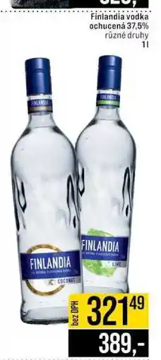 Jip Finlandia vodka ochucená 37,5% různé druhy nabídka