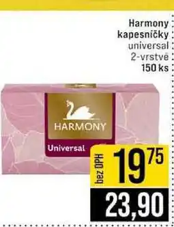 Jip Harmony kapesničky universal 2-vrstvé 150 ks nabídka