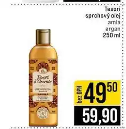 Jip Tesori sprchový olej amla argan nabídka