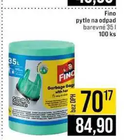 Jip Fino pytle na odpad barevné 35l 100 ks nabídka