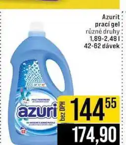 Jip Azurit prací gel různé druhy 1,89-2,48l 42-62 dávek nabídka