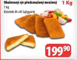 Partner Maloobchodní síť Obalovaný sýr předsmažený mražený nabídka