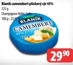 Partner Maloobchodní síť Blaník camembert plísňový sýr 45% nabídka