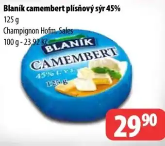 Partner Maloobchodní síť Blaník camembert plísňový sýr 45% nabídka
