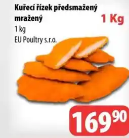 Partner Maloobchodní síť Kuřecí řízek předsmažený mražený nabídka