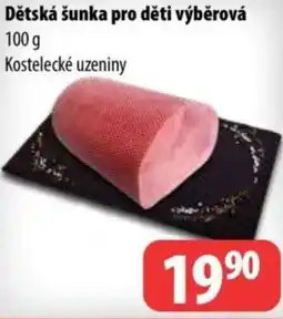 Partner Maloobchodní síť Dětská šunka pro děti výběrová nabídka
