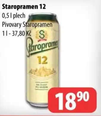 Partner Maloobchodní síť Staropramen 12 nabídka