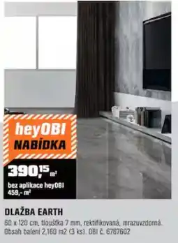 OBI Dlažba earth nabídka