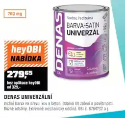 OBI Denas univerzální nabídka