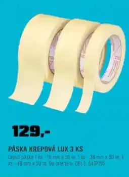 OBI Páska krepová lux nabídka