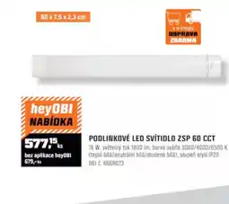 OBI Podlinkové led svítidlo zsp 60 CCT nabídka