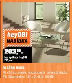 OBI Dlažba R400 nabídka