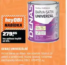 OBI Denas univerzální nabídka