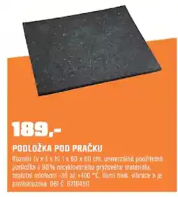 OBI Podložka pod pračku nabídka