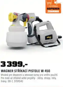 OBI Wagner stříkací pistole W 450 nabídka