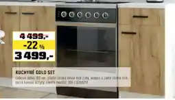 OBI Kuchyně gold set nabídka