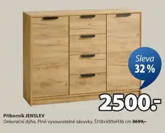 JYSK Příborník JENSLEV nabídka
