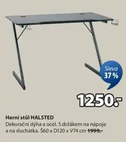 JYSK Herní stůl HALSTED nabídka