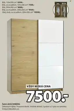 JYSK Šatní skříň RABERG nabídka