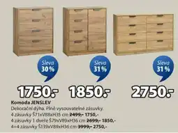 JYSK Komoda JENSLEV nabídka