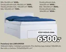 JYSK Postelový rám LIMFJORDEN nabídka