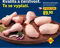 Lidl KUŘECÍ HORNÍ A SPODNÍ STEHNA nabídka