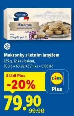 Lidl Makronky s letním lanýžem nabídka
