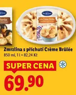 Lidl ZMRZLINA S PŘÍCHUTÍ CRÈME BRÛLÉE nabídka
