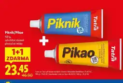 Lidl Piknik, Pikao nabídka