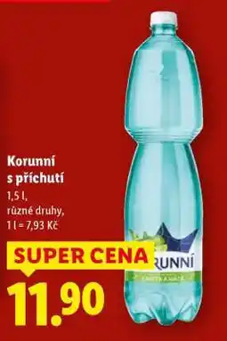 Lidl KORUNNÍ S PŘÍCHUTÍ nabídka