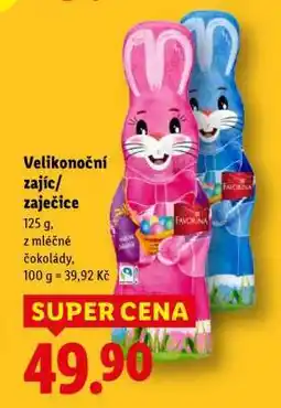 Lidl Velikonoční zajíc/zaječice nabídka