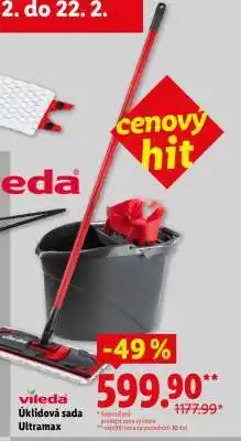 Lidl Vileda Úklidová sada Ultramax nabídka
