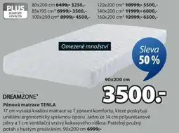 JYSK Pěnová matrace TENLA nabídka