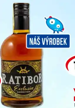 CBA Ratibor Exclusive Karibský rum 38 % nabídka