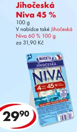 CBA Madeta Jihočeská Niva 45 % nabídka