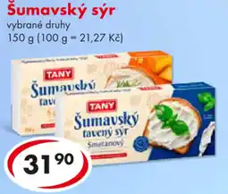 CBA Šumavský sýr nabídka