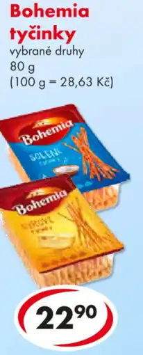 CBA Bohemia tyčinky nabídka