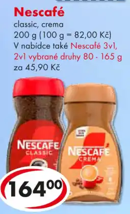 CBA Nescafé nabídka