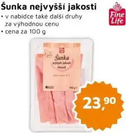 Můjobchod Fine Life Šunka nejvyšší jakosti nabídka