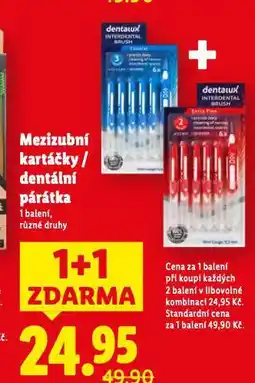 Lidl Dentální párátka nabídka