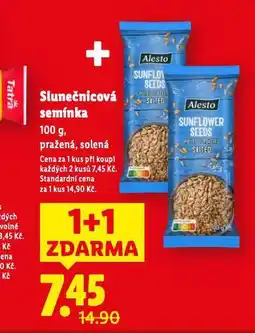 Lidl Slunečnicová semínka nabídka