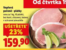 Lidl Vepřová pečeně nabídka