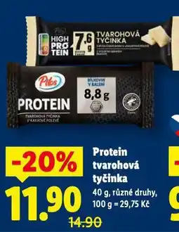Lidl Protein tvarohová svačinka nabídka