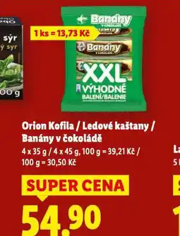 Lidl Ledové kaštany nabídka