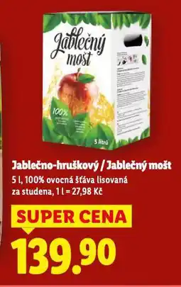 Lidl Jablečno-hruškový mošt nabídka
