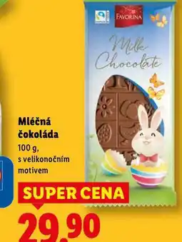 Lidl Mléčná čokoláda nabídka