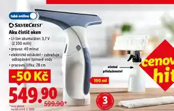 Lidl Aku čistič oken nabídka