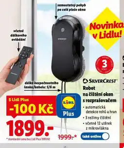 Lidl Robot na čištění oken s rozprašovačem nabídka